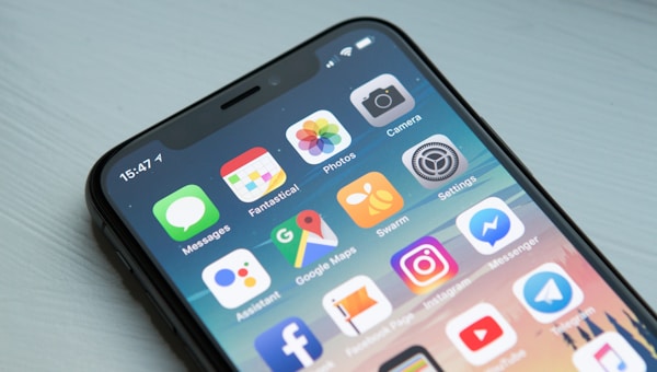 Mobile app interface